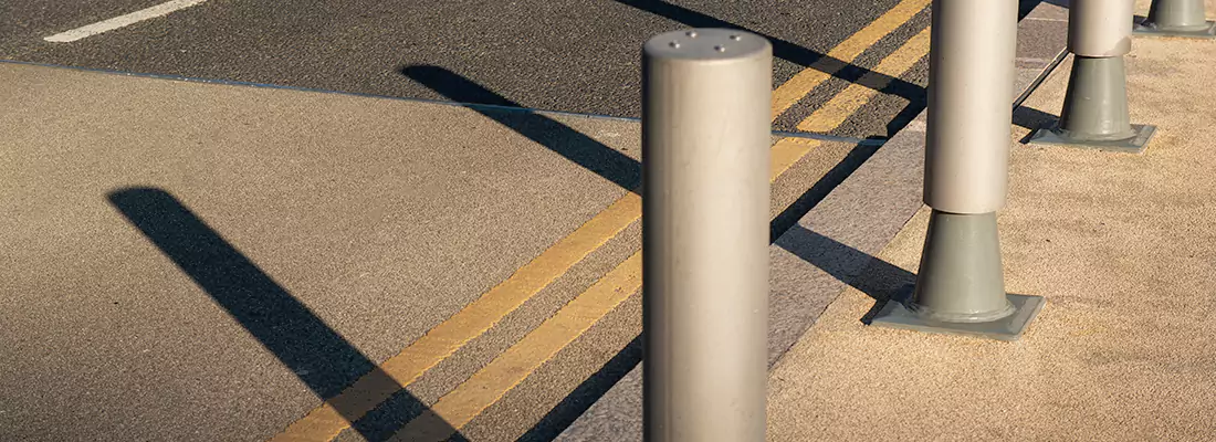 Custom Retractable Barrier Column Installations in Pensacola, FL