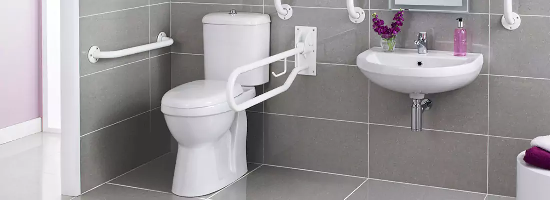 Modern Handicap Bathroom Solutions with Safety Features in Pensacola, FL